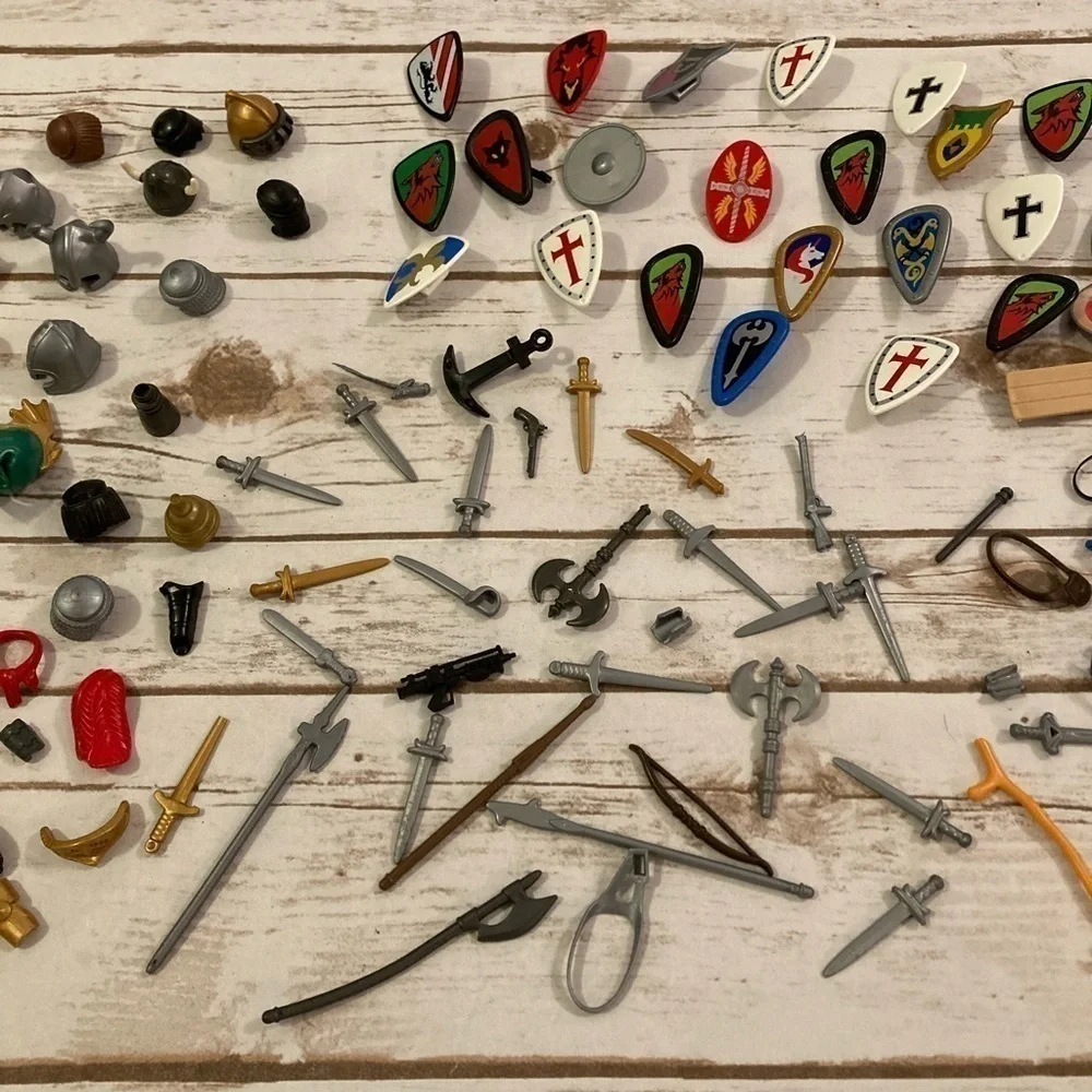 Vintage Playmobil Characters and Accessories Lot 203+ Pieces